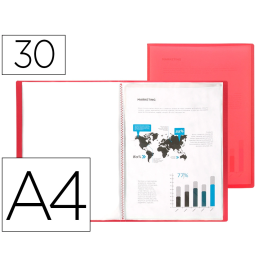 Liderpapel Carpeta 47490 Escaparate 30 Fundas Polipropileno DIN A4 Rojo Translucido Precio: 3.50000002. SKU: B1A2S5T72W