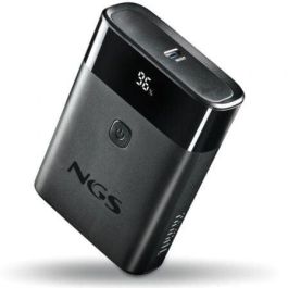 NGS TWIX10 Powerbank 10000mAh 22.5W Carga Rápida USB-C/A Negra con Pantalla LED y PD 20W/QC3.0