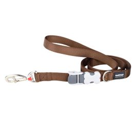 Red Dingo Superlead Correa Ajustable Manos Libres para Perro Marrón 20mm Ancho 1.1-1.8m Largo Máx 30kg Nylon