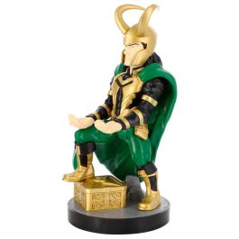Exquisite Gaming Cable Guy Loki Marvel 20cm - Soporte y cargador para mandos PlayStation/Xbox y smartphones