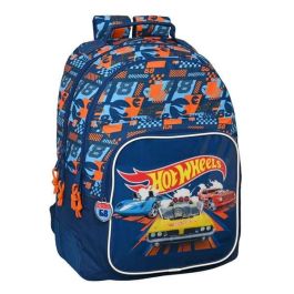 Mochila Escolar Hot Wheels Speed club Naranja (32 x 42 x 15 cm)