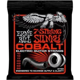 ERNIEBALL Skinny Top/Hv10-62 Juego de Cuerdas Eléctricas S. Cobalt para Guitarra de 7 Cuerdas