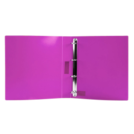 Liderpapel Carpeta 4 anillas 25 mm DIN A4 Polipropileno Lavanda Opaco