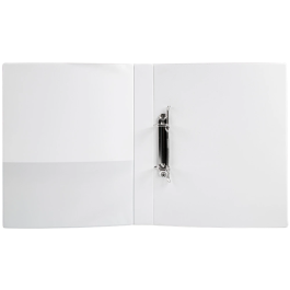 Liderpapel Carpeta Canguro 2 Anillas Mixtas 25mm A4 Plástico Blanco