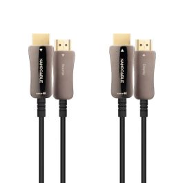 NANOCABLE CABLE HDMI V2.1 AOC 8K@60HZ 4K@120HZ 48GBPS A/M-A/M, NEGRO, 10 M