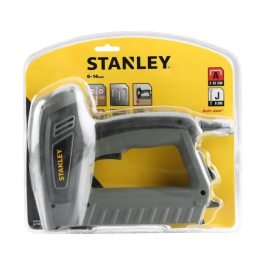 Stanley Grapadora Eléctrica TRE540 para Grapas 6-14mm y Clavos 12-15mm con Potencia Ajustable