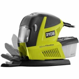 Ryobi Lijadora Multifuncional 180W, 3 Modos Lijado (Triangular, 1/3 Hoja, Acabado), Velocidad Variable, Bolsa + 30 Abrasivos