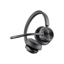 HP Poly Voyager 4320 UC BT700 Auriculares Inalámbricos Estéreo Microsoft Teams con Dongle USB-A y Base de Carga