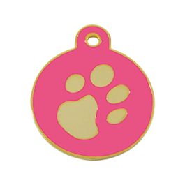 Placa identificativa para collar Imarc Circle Rosa Dorado Precio: 11.68999997. SKU: B1JNGG7SMV