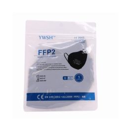 Iwsh Mascarilla FFP2 Negra con 95% de Filtración para Protección contra Virus, Bacterias y Polvo Precio: 1.79000019. SKU: B1AXR6MLAF