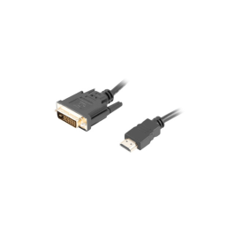 Lanberg CA-HDDV-20CU-0018-BK Cable HDMI a DVI 4K 1.8m Conectores Chapados en Oro Negro Dual Link Precio: 6.95000042. SKU: S5612789