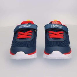 Cerdá Deportiva Infantil con Luces T026, Suela Ligera EVA para Niños, Azul Talla 26