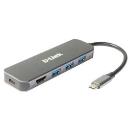 Hub USB D-Link DUB-2333 Gris 60 W Precio: 54.49999962. SKU: S0235746