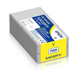 Epson Cartucho de Tinta Amarillo Colorworks C3500 SJIC22PY Precio: 29.49999965. SKU: B17RE7QAG4
