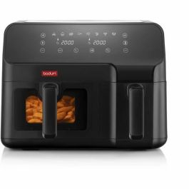 Bodum BOD0699965523176 Freidora sin Aceite, Doble Compartimento con 3.2L y 5.1L, Potencia de 2700W, Color Negro Precio: 175.49999962. SKU: B19RJ4QA25