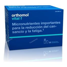Orthomol Vital F 30 Amp.Beb. Suplemento para Mujer con Vitaminas para Energía, Sistema Nervioso y Reducción del Cansancio Precio: 60.9500001. SKU: B1ACGQ2Q4E