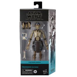 HASBRO Figura Star Wars The Black Series Profesor Huyang Ahsoka 15cm Articulada con Accesorios Precio: 21.88999989. SKU: B1HZRQ39NE