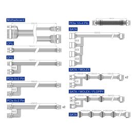 FSP Hydro PTM PRO ATX 3.0 1200W 80+ Platinum Fuente de Alimentación para PC