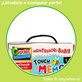 Juego de Memoria Lisciani Giochi Puzzle Infantil Táctil 24 Piezas