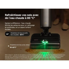 Mova X4 Pro Aspiradora Lavado con Agua Caliente Antienredos Autolimpieza a 100 °C Succión de 20 kPa