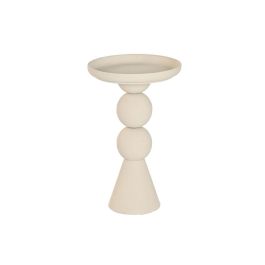 Mesita Auxiliar Moderno DKD Home Decor Beige 41 x 67 x 41 cm Mesita Auxiliar Moderno DKD Home Decor Beige 41 x 67 x 41 cm
