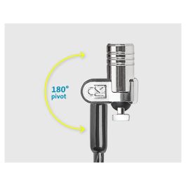 Kensington Candado con Llave MicroSaver 2.0 K65020EU para Portátil Cable de Seguridad