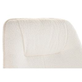 DKD Home Decor Butaca Scandi Crema Natural 75 x 96 x 65 cm