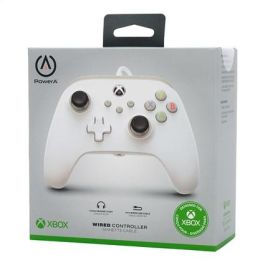 Power A 1519365-01 Mando con Cable para Xbox Series X/S y Xbox One, Blanco