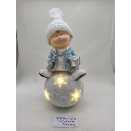 DKD Home Decor Figura Navidad Moderna 20 x 39 x 21.5 cm (2 Unidades) Azul Verde Precio: 34.78999986. SKU: B1CR7GL5JX