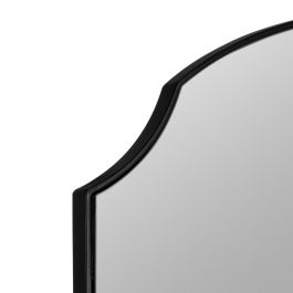 Espejo Negro Metal-Cristal Decoración 80 X 2 X 180 cm