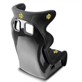 Momo MOMSERDAYTONAXLL Asiento de Competición Daytona XL Negro Homologado FIA 8855-1999, Compatible HANS, Fijación Lateral