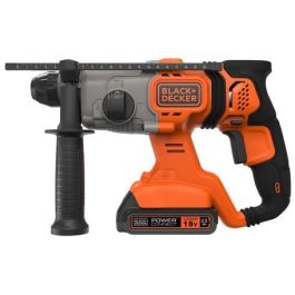 Black&Decker BCD900E2K Taladro Percutor Inalámbrico SDS Plus 18V con 2 Baterías 2.5Ah y Maletín