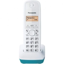 Panasonic Teléfono Inalámbrico DECT KX-TG1611 Blanco/Azul