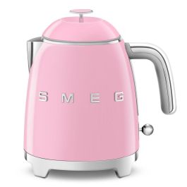 Smeg KLF05PKEU Hervidor de Agua Mini 0.8 L 1400 W Rosa Acero Inoxidable Indicador de Nivel de Agua Filtrado Apagado Automático Precio: 103.88999984. SKU: S8102652