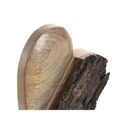 DKD Home Decor Set de 3 Decoracion Cottage Marron 2 x 18 x 16 cm