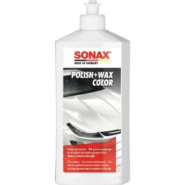 Sonax SX02960000 Pulimento + Cera para Coches Blancos, Pigmentos Blancos, Limpia, Restaura Brillo, Camufla Arañazos, 500 mL Precio: 14.49999991. SKU: B12JV7PHA5
