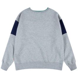 Sudadera sin Capucha Niño Levi's Colorblock Crewneck Gris claro