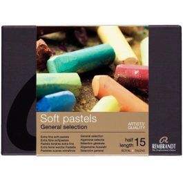 Talens Tizas Rembrandt 300C15.5, 15 Colores Pasteles Suaves, Calidad Profesional Precio: 15.94999978. SKU: S8418257