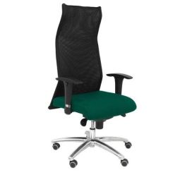 Sillon Piqueras Y Crespo Sahuco Xl Direccion Hasta 160 Kg Mecanismo Sincro Brazos Regulables En Altura Respaldo Malla Transpirable Negra Asiento A Medida Con Espuma Viscoelastica Y Tapizado Bali Verde Precio: 606.49999949. SKU: S5703104