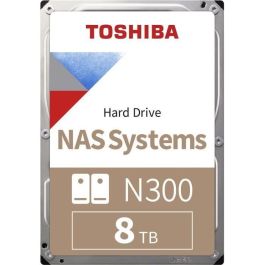 Disco duro interno - TOSHIBA - NAS N300 - 8TB - 7200 rpm - 3.5 Box Retail (HDWG480EZSTA) Precio: 251.5000004. SKU: B1HRQHY6DQ