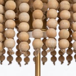 Lámpara Mesa Natural-Oro Dm-Metal 28,50 X 28,50 X 50 cm