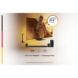 Samsung HW-C410G Soundbar 2.0 Canales 40W con DTS 2.0 y Dolby Audio, Bluetooth, USB, Montaje en Pared, Negro