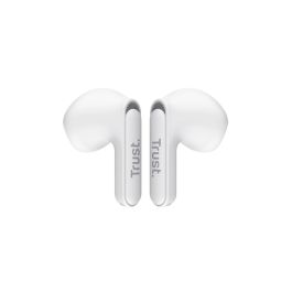 Auriculares Bluetooth Trust Yavi ENC con estuche de carga/ Blancos Auriculares Bluetooth Trust Yavi ENC con estuche de carga/ Blancos