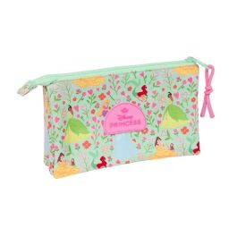 Bolso Escolar Portatodo Safta Triple Princesas Disney Bloom 120x220x30 mm Bolso Escolar Portatodo Safta Triple Princesas Disney Bloom 120x220x30 mm