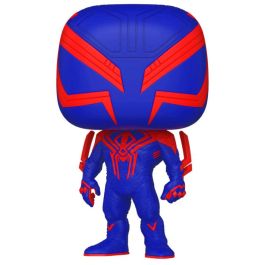 FUNKO Figura POP Marvel Spider-Man 2099 - Spider-Man Across the Spider-Verse, Figura de Vinilo de 9cm en Caja con Ventana