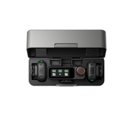 DJI AABJF58547 Kit de Micrófono Inalámbrico DJI Mic 3 con 2 Transmisores (TX) y 1 Receptor (RX) Carga Rápida