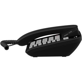 Gigaset DL780 Plus Teléfono DECT/analógico Inalámbrico con Altavoz, Identificador de Llamadas y Botones Grandes Negro