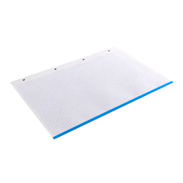 Liderpapel Recambio A4 100 Hojas 100gr Cuadro 5mm 4 Taladros Bandas 5 Colores