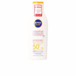 Nivea SUN ANTIALERGIAS SOLARES Leche Corporal Sensitive SPF50+ Sin Fragancia Resistente al Agua 200 ml Precio: 14.49999991. SKU: S0566808
