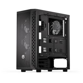 ENDORFY Signum 300 ARGB Black Torre PC ATX/micro ATX/Mini-ITX, Negra con Iluminación Multi y Ventana Lateral